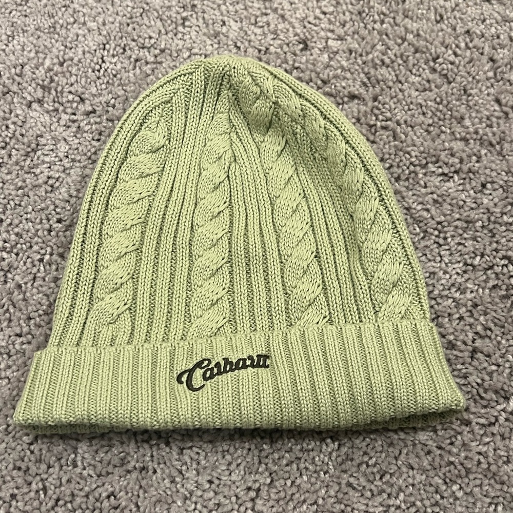 3/$20 🛍️ Light Green Knitted Carhartt Hat